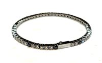Bracelet John Richmond Homme Tennis Lab in Titane Diamante Lab Grown JRTM04WB